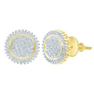 10K 0.24-0.27CT D-EARRING RDS