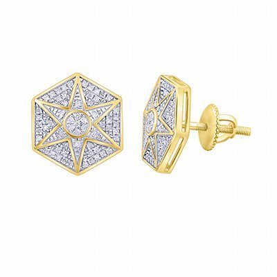 10K 0.24-0.29CT D-EARRING RDS