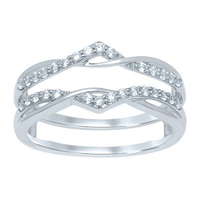 10K 0.24-0.29CT D-RING GUARD LDS RDS