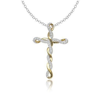 10K 0.24CT D-PENDANT LDS RDS