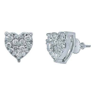 10K 0.25-0.26CT D-EARRING RDS