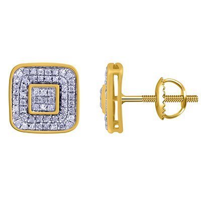 10K 0.25-0.27CT D-EARRING RDS MP