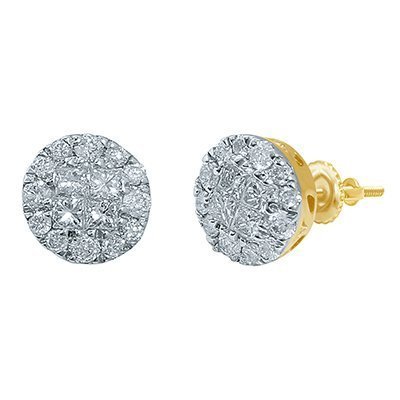 10K 0.25-0.29CT D-EARRING PCT/RDS