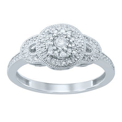 10K 0.25-0.29CT D-RING LDS RDS