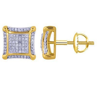 10K 0.25-0.30CT D-EARRING MP RDS