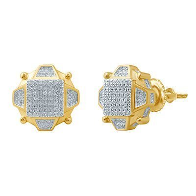 10K 0.25CT D-EARRING RDS MP
