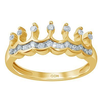 10K 0.25CT D-RING LDS RDS