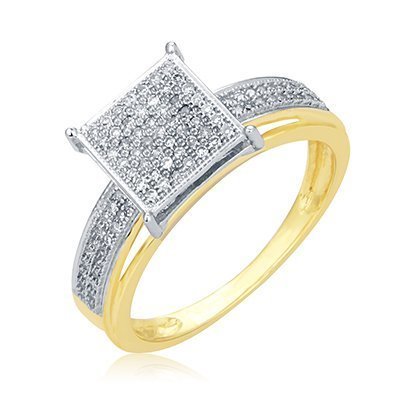 10K 0.25CT D-RING LDS RDS MP