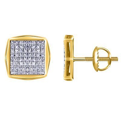 10K 0.27-0.31CT APPROX D-EARRING LDS RDS