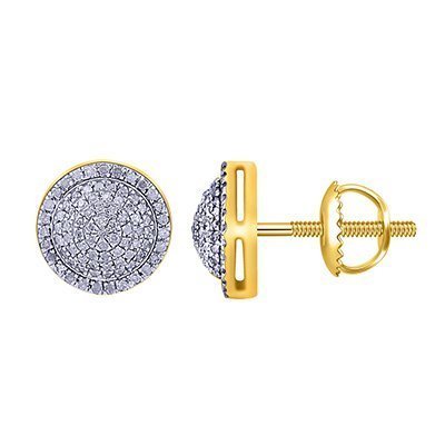 10K 0.27-0.32CT D-EARRING MP RDS