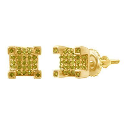 10K 0.27-0.34CT D-EARRING RDS CAN