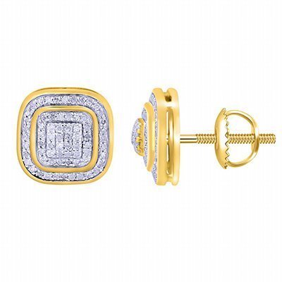 10K 0.28-0.31CT D-EARRING LDS RDS MP