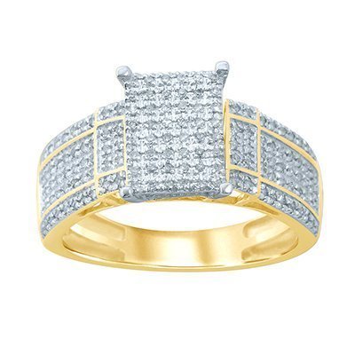 10K 0.28-0.33CT D-RING LDS RDS