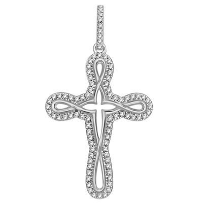 10K 0.28CT D-PENDANT LDS RDS MP