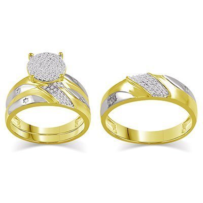 10K 0.29-0.30CT D-TRIOSET RDS