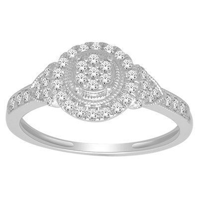 10K 0.30CT D-RING RDS LDS