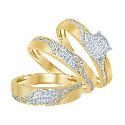 10K 0.31-0.36CT D-TRIOSET RDS MP