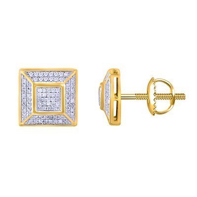 10K 0.32-0.33CT D-EARRING RDS MP