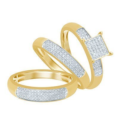 10K 0.33-0.35CT D-TRIOSET RDS MP