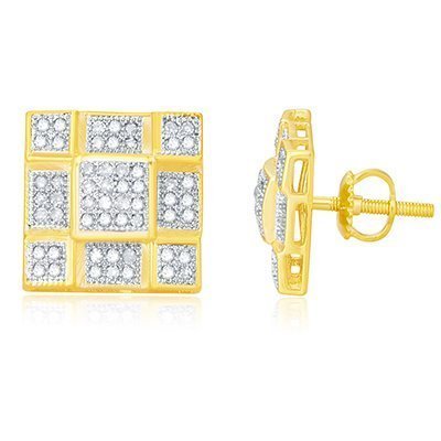 10K 0.33CT D-EARRINGS RDS MP