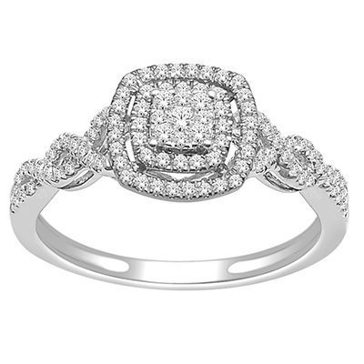 10K 0.33CT D-RING LDS  RDS