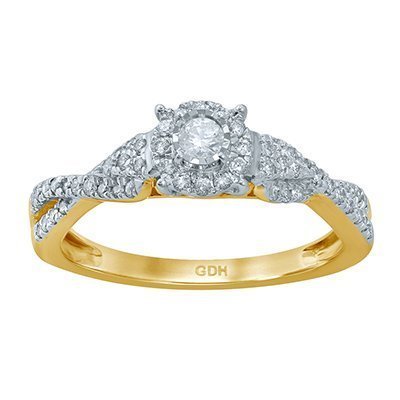 10K 0.34-0.35CT D-RING LDS RDS