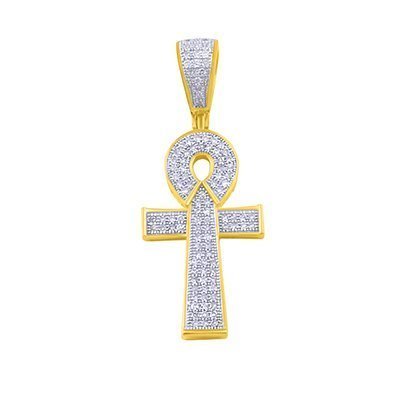 10K 0.34CT D-PENDANT RDS