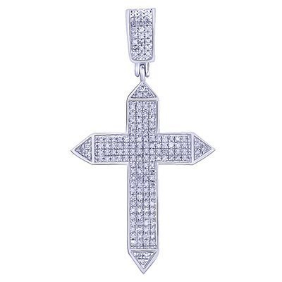 10K 0.35-0.38CT D-PENDANT LDS RDS