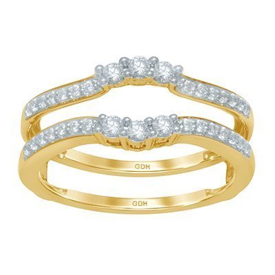 10K 0.36-0.39CT D-RING GUARD LDS RDS