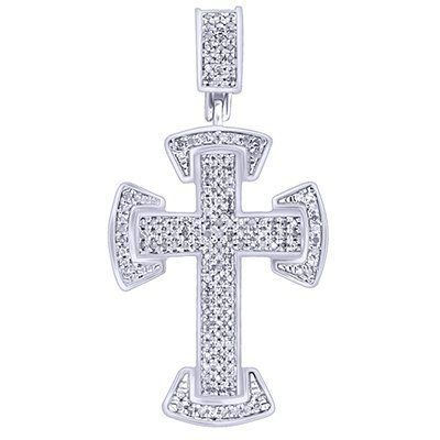 10K 0.37-0.38CT D-PENDANT LDS RDS