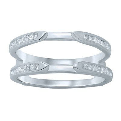10K 0.38-0.40CT D-RING GUARD LDS PCT
