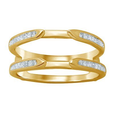10K 0.39-0.40CT D-RING GUARD LDS PCT
