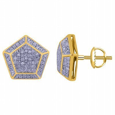 10K 0.39-0.41CT D-EARRING MP RDS
