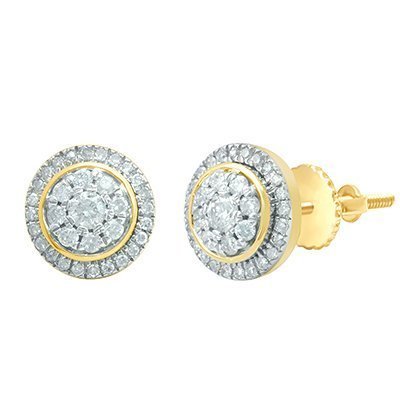 10K 0.39-0.42CT D-EARRING RDS