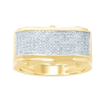 10K 0.41-0.47CT D-RING MEN MP RDS
