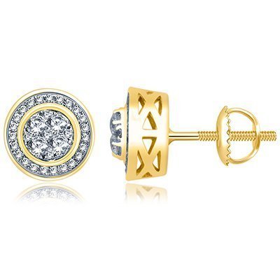 10K 0.43-0.48CT D-EARRING RDS