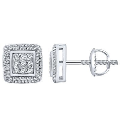 10K 0.45-0.48CT D-EARRING RDS