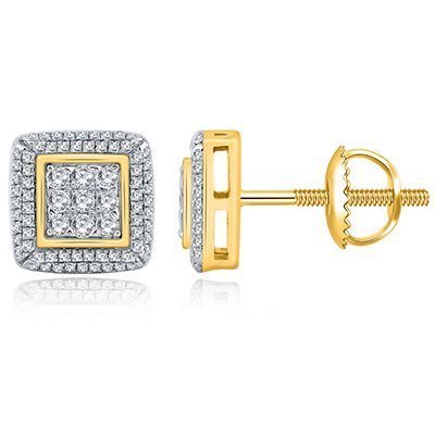 10K 0.45-0.49CT D-EARRING RDS