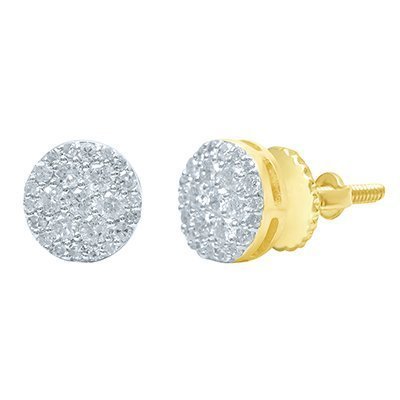 10K 0.46-0.53CT D-EARRING RDS