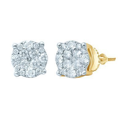 10K 0.46-0.55CT D-EARRING RDS