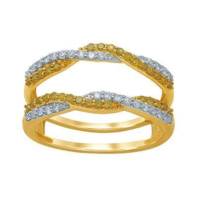 10K 0.46-0.59CT D-RING GUARD RDS CAN/W
