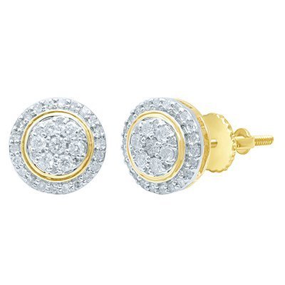 10K 0.47-0.53CT D-EARRING RDS