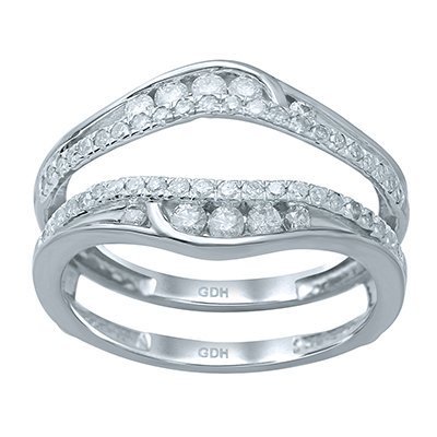 10K 0.47-0.53CT D-RING GUARD RDS