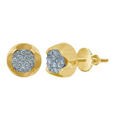 10K 0.48-0.49CT D-EARRING RDS