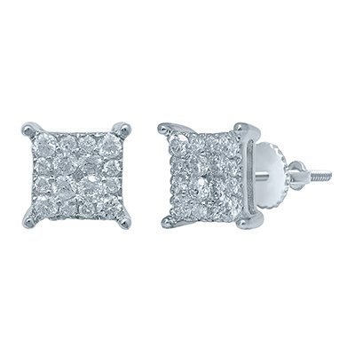 10K 0.48-0.51CT D-EARRING RDS