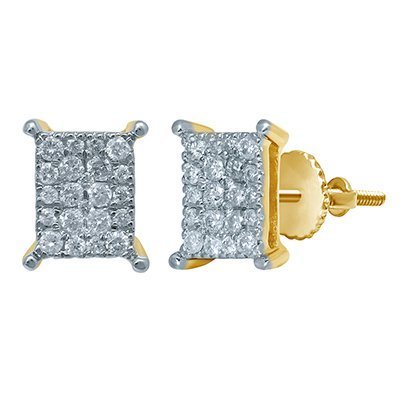 10K 0.49-0.51CT D-EARRING RDS