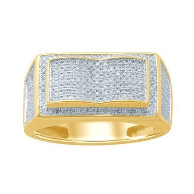 10K 0.49-0.52CT D-RING MEN RDS MP