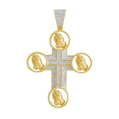 10K 0.50-0.52CT D-PENDANT MEN RDS MP
