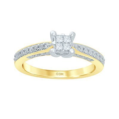 10K 0.50CT D-RING LDS PCT/RDS