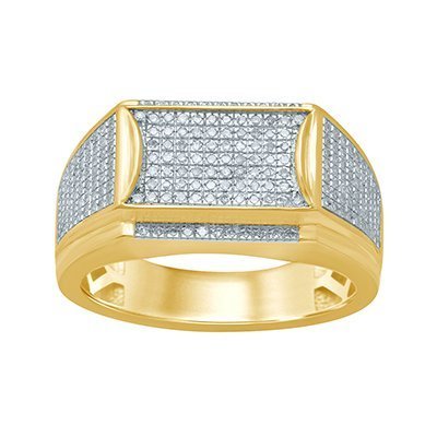 10K 0.51-0.54CT D-RING MENS RDS MP